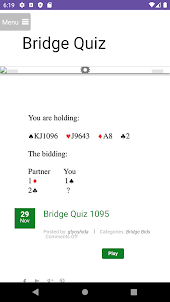 Bridge Quiz