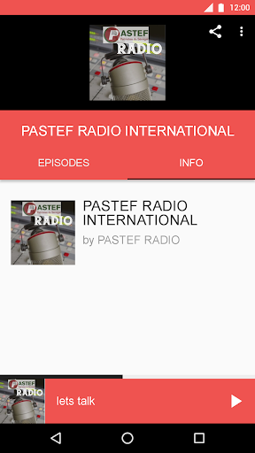 PASTEF RADIO INTERNATIONAL