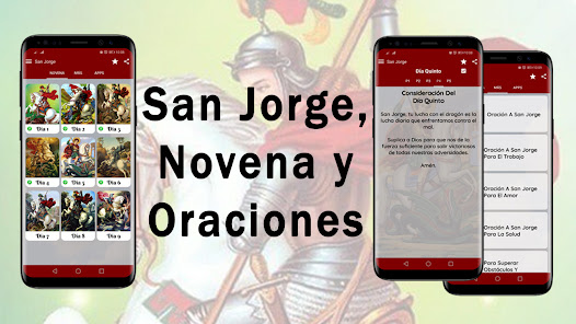 Captura de Pantalla 1 San Jorge de Capadocia Novena android