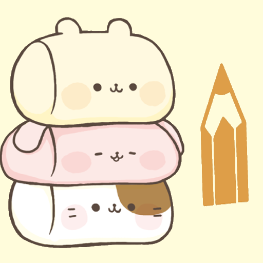 Sticky Note Cute Characters  Icon