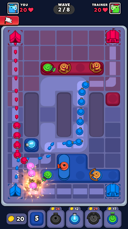 Game screenshot Maze Duel: Tower Defense apk download