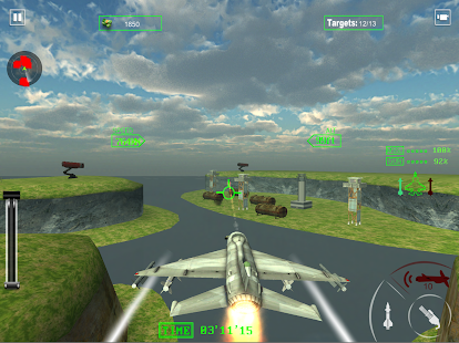 Air Force Jet Fighter Combat Screenshot