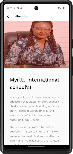 Myrtle International School Screen 3