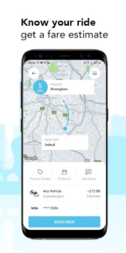 Android application LetsRide screenshort