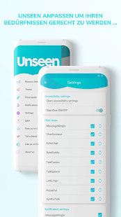 Unseen - Kein "zuletzt online" لقطة شاشة
