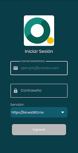 Android application 360 CRM screenshort
