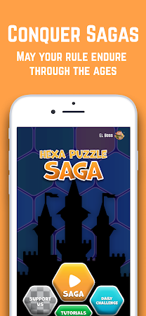 Game screenshot Hexa Puzzle Saga mod apk