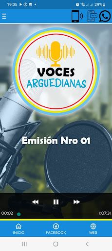 Voces Arguedianas Screen 2