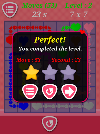 Connect The Dots - Color Line Valentine Heart