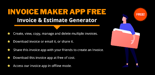 Android application InvoiceHub - Invoice Generator screenshort