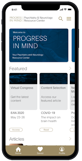 Android application Progress in Mind screenshort