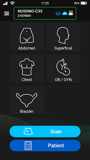 Android application NUSONO screenshort