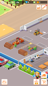 Idle Forest Lumber Inc MOD APK 1.4.5 (Money) poster-1