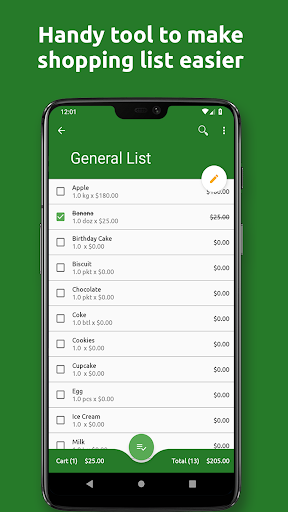 Shopping List Pro Screen 3