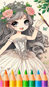 Coloring Games: Fairy Princess