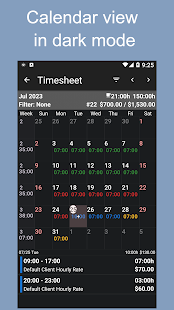 Timesheet - Work Hours Tracker Screenshot