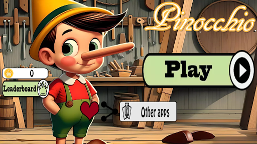 Android application Pinocchio Puzzles screenshort