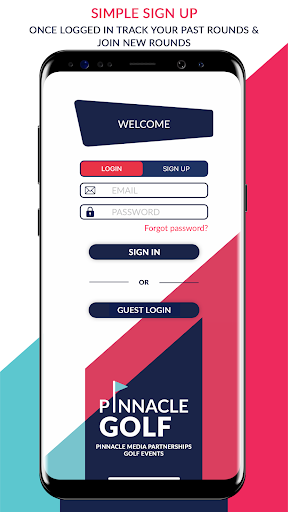 Android application Pinnacle Golf screenshort