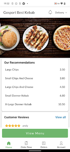 Gosport Best Kebab Screen 2