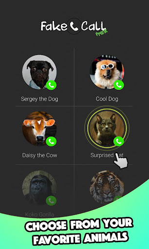Fake Call Prank- Animals Screen 3