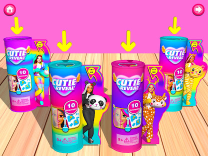 Cutie Reveal Doll Unbox Games screenshot 3