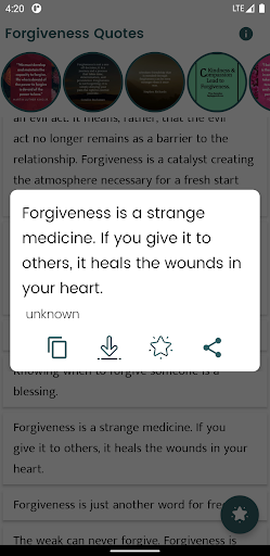 Forgiveness Quotes and Sayings Screen 2