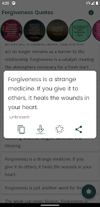 Captura 2 Forgiveness Quotes and Sayings android