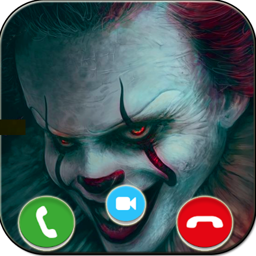 Scary Clown Prank Video Call logo