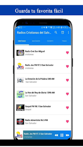 Radios Cristianas del Salvador Screen 2