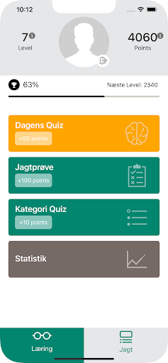 Android application Institut for Jagt screenshort