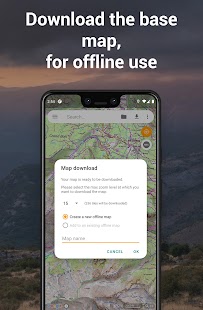 E-walk - Hiking offline GPS Captura de tela