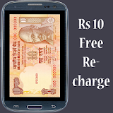 Rs 10 Free Recharge icon
