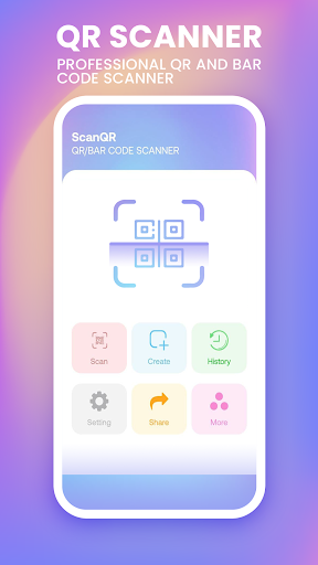 Android application QR Scanner - QRcode & Barcode screenshort