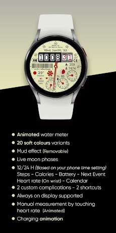 Water Meter - Watch Faceのおすすめ画像4