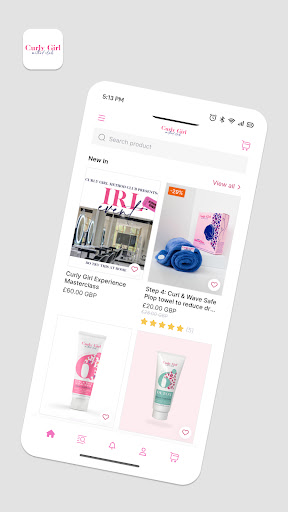 Android application Curly Girl Method Club screenshort
