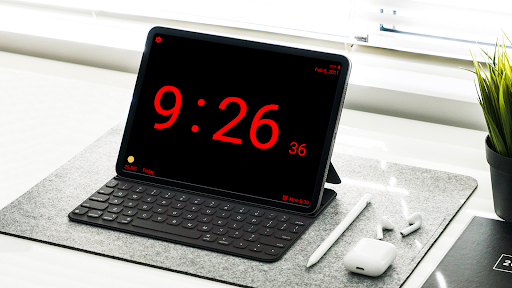 Screenshot of Huge Digital Clock Pro