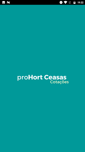 Android application ProHort Cotações Ceasas - Ceag screenshort