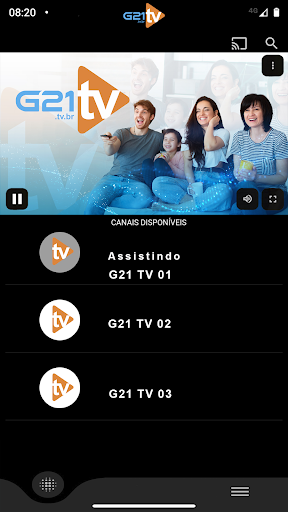 Android application G21 TV screenshort
