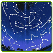 Mapa do céu da estrela