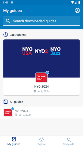 Carnegie Hall/NYO Screen 2