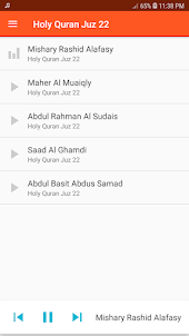 Holy Quran Juz 22 MP3