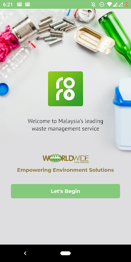 Android application roro screenshort