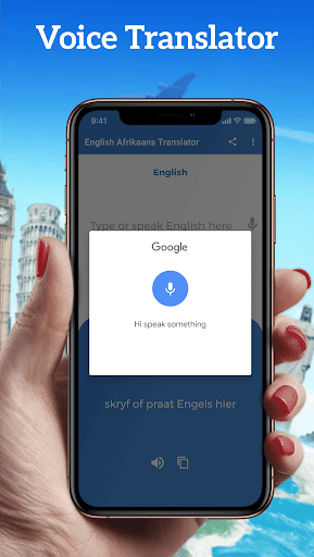 English Afrikaans Translator Screen 2