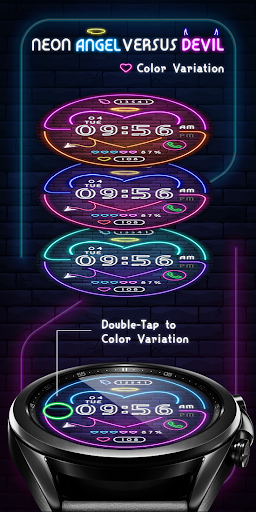 Android application Neon Angel Versus Devil_Watchf screenshort