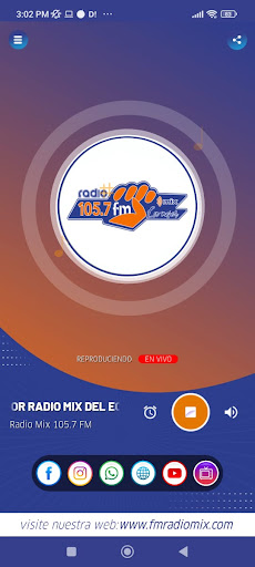 Radio Mix 105.7 FM Screen 2