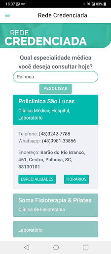 Clincard Cliente Screen 3