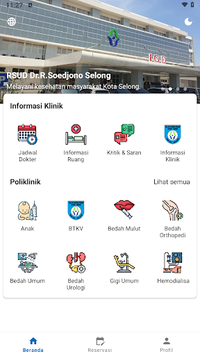 Reservasi RSUD Soedjono Selong