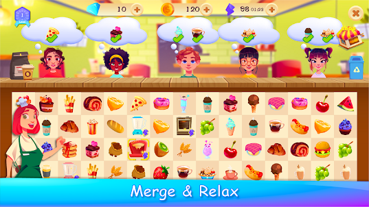 Merge Cafe: Chef Cooking Game