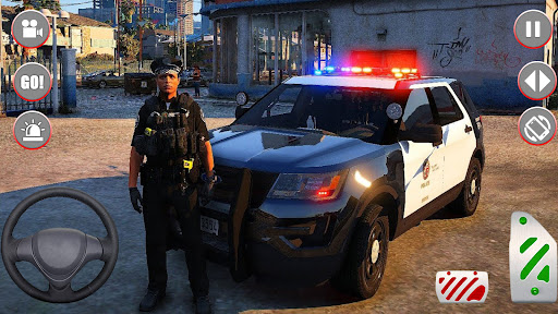 Police Cop Chase Racing 3D screenshot 7