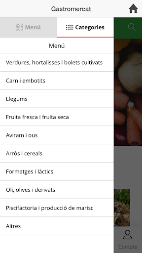 Android application Gastro Mercat- Inactiva impago screenshort